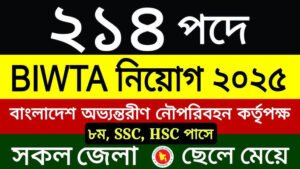 BIWTA) Job Circular 2025